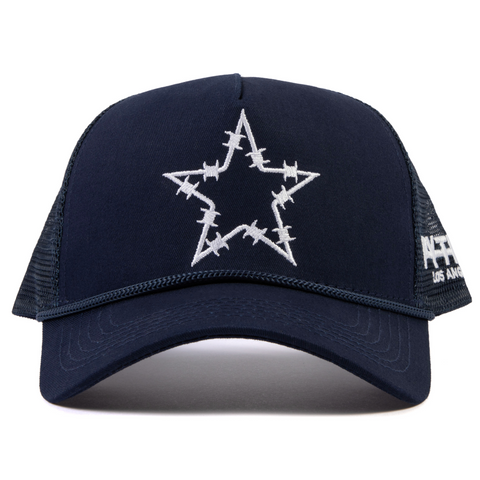 BARBWIRE STAR TRUCKER - NAVY
